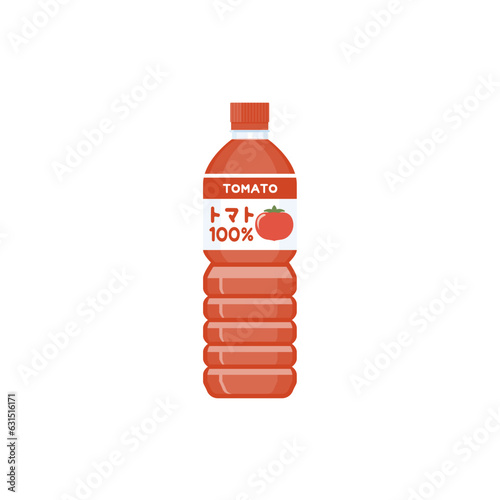 ペットボトルのトマトジュース　500ml