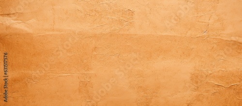 Rough Kraft Paper Background, Paper Texture in Orange Beige Colors. Mockup Includes Copy Space