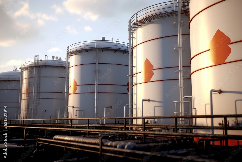 LPG storage plant, LNG liquefied natural gas tanks LPG storage plant, LNG liquefied natural gas tanks