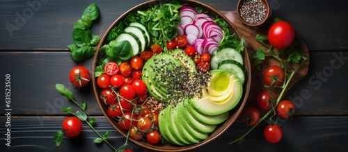 Recipe for a vegan, detoxifying green Buddha bowl featuring quinoa, avocado, cucumber, spinach,