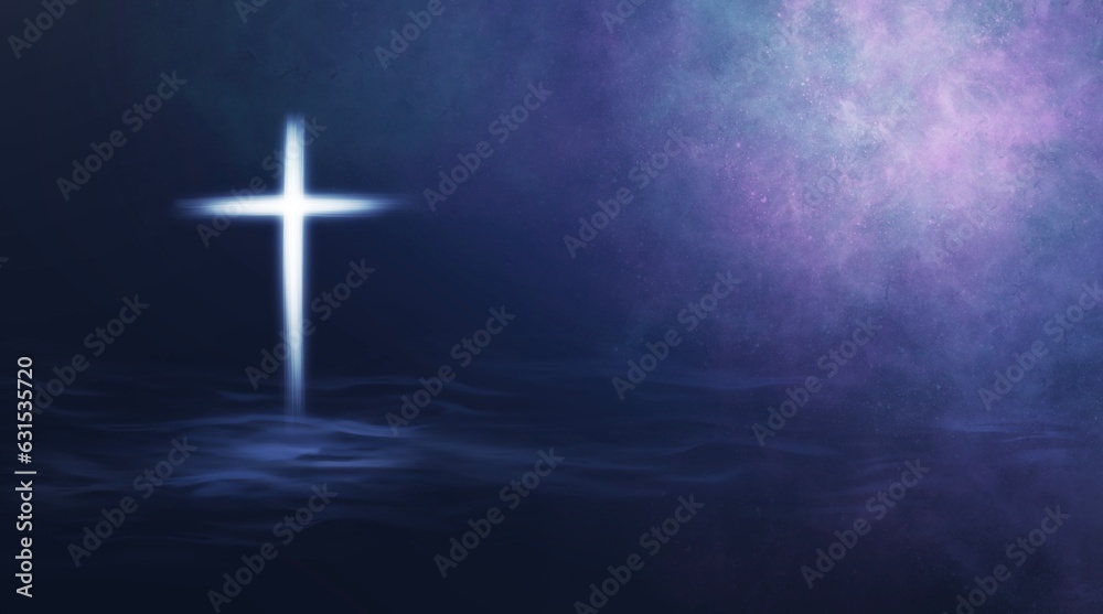 cross drawings for background religious concept illustration Can be applied to media and design work.