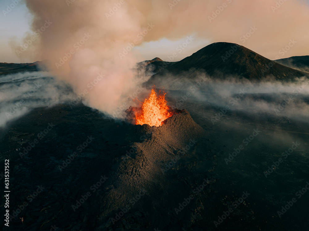 Iceland Volcano Eruption 2023