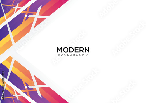modern geometry abstract background design colorful
