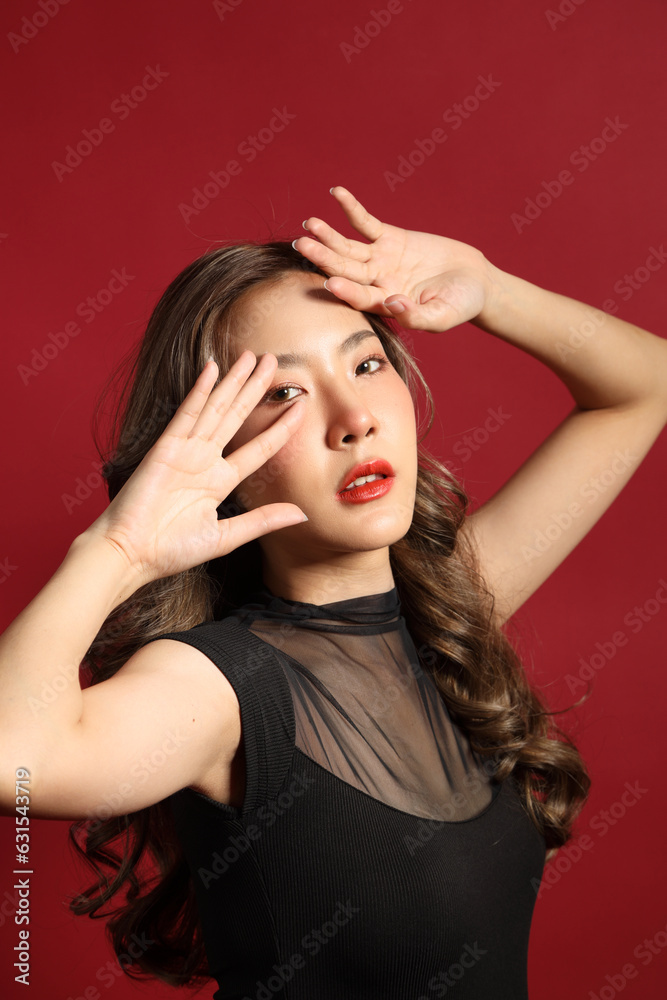 Fototapeta premium Woman in Red