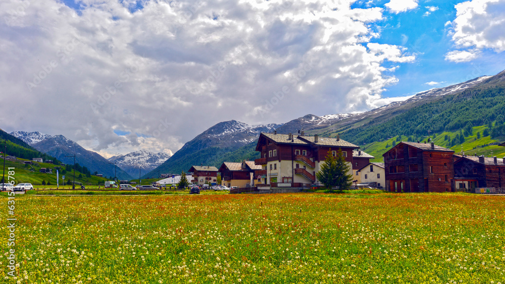 Sommer in Livigno, Provinz Sondrio (Italien) Sommer in Livigno, Provinz Sondrio (Italien)
