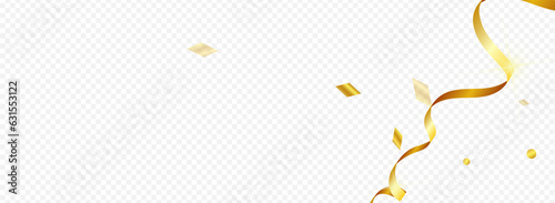Yellow Star Shiny Vector Panoramic Transparent