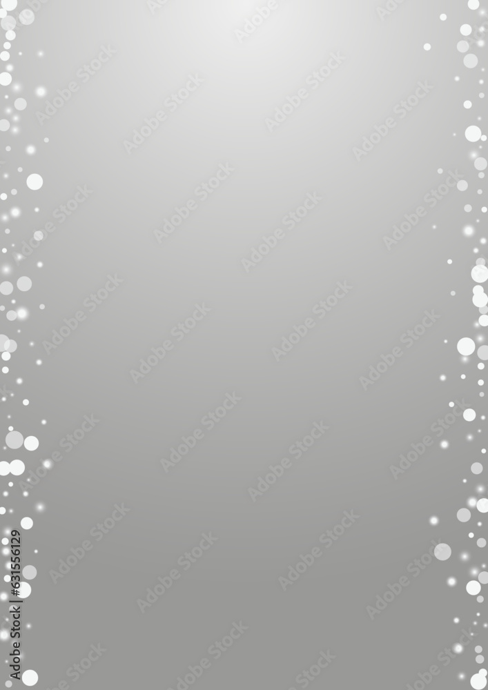 Silver Stars Vector Grey Background. Grey Subtle Silver Stars Vector Grey Background. Grey Subtle