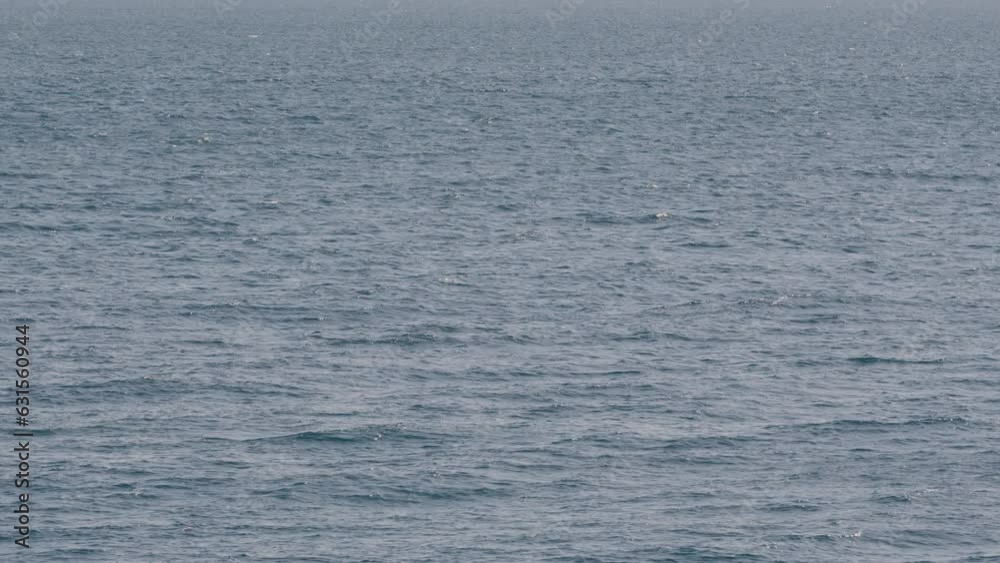 High angle shot of mediterranean sea azure color High angle shot of mediterranean sea azure color