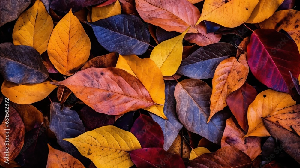 Autumn leaf colorful full background, nature Autumn leaf colorful full background, nature