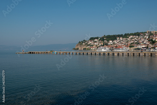 Fototapeta Naklejka Na Ścianę i Meble -  Lago de Ohrid, Macedonia del Norte
