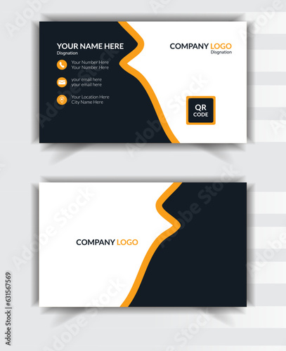 Modern Profession business Card Design template                vector busiess card design
