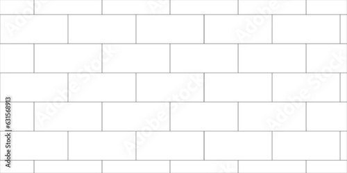 White brick wall background. architecuture construction stone block brick wallpaper. seamless building cement concrete wall grunge background.