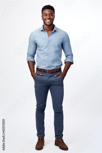 Attractive man in casual cl...