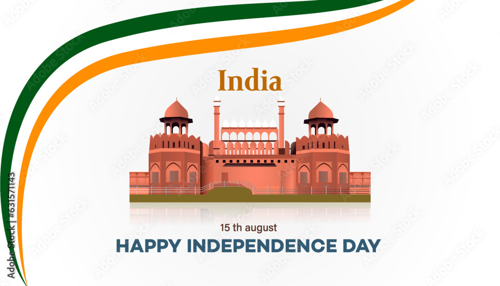 India independence day. banner, vector illustration of 15th August. banner design. poster. template. social media Posts. vector. 15th august. happy independence day. independence day India. social 