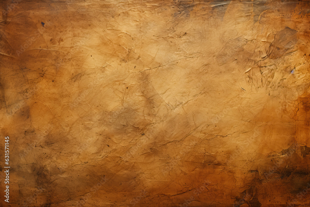 Abstract vintage faded grunge background. Old parchment texture, ai generated