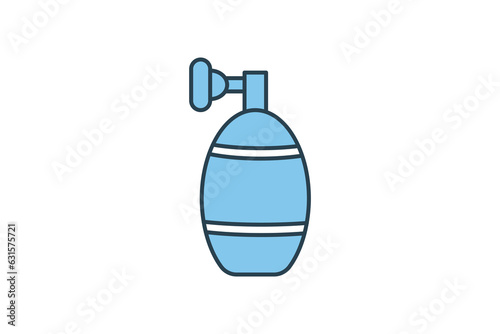 Bag Valve Mask icon. Icon related to medical tools. flat line icon style. Simple vector design editable