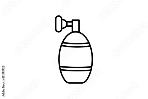 Bag Valve Mask icon. Icon related to medical tools. line icon style. Simple vector design editable