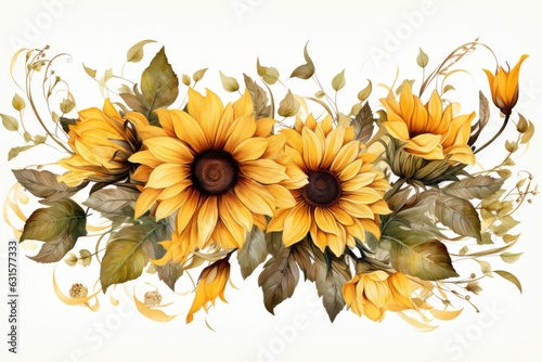 sunflower frames photo