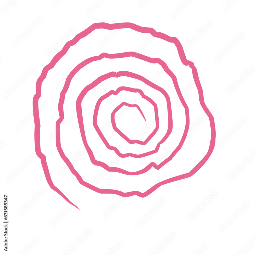 Fototapeta premium Abstract Spiral Lines