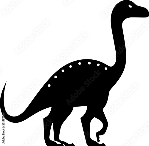 Barosaurus flat icon
