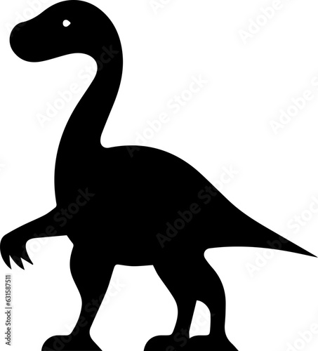 Barosaurus flat icon