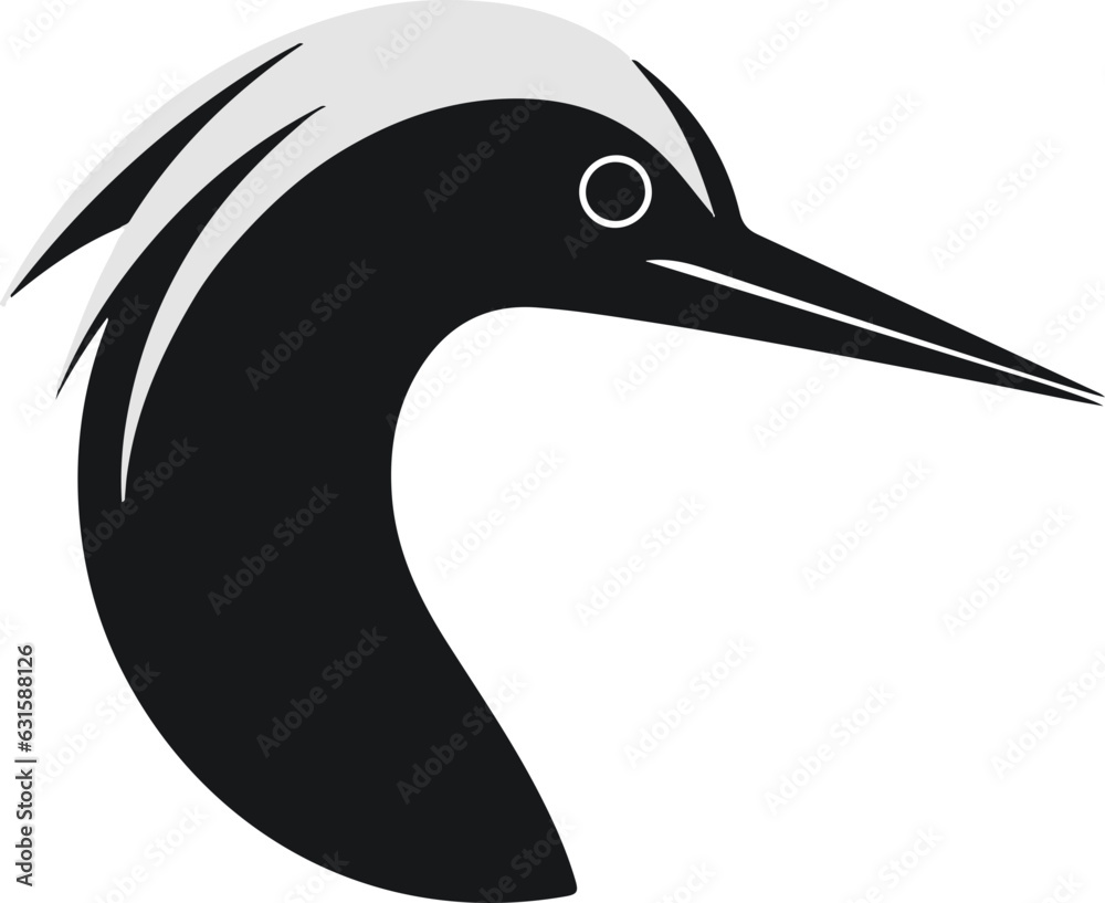 Fototapeta premium Anhinga Flat icon