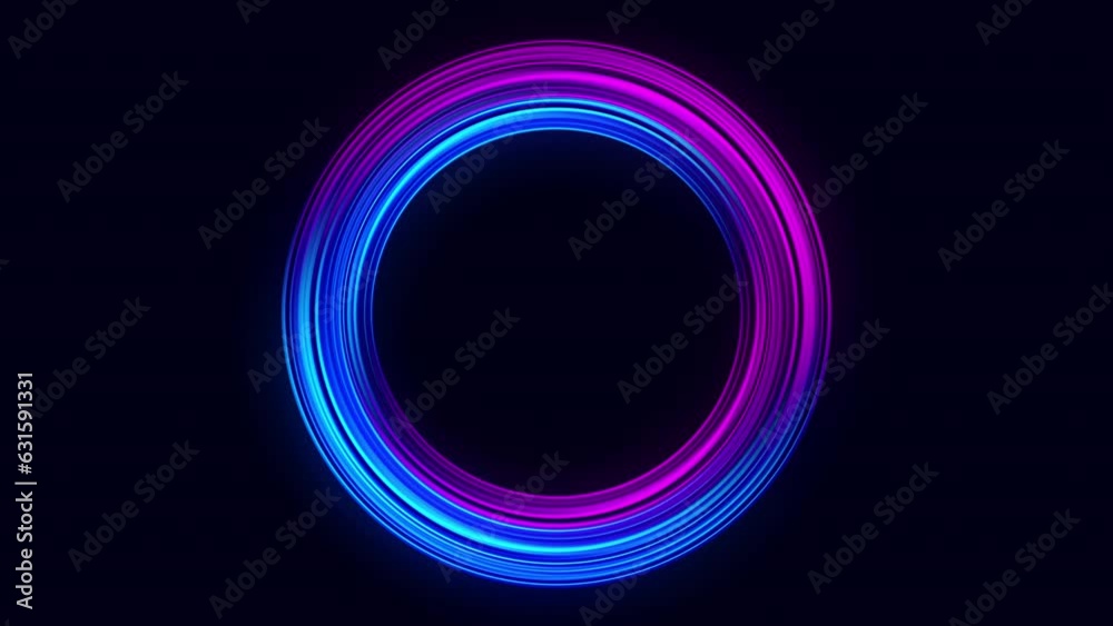 Blue and purple glowing circle.energy hole,vortex flow.glow portal,circle rotation.blue and purple background.neon lights. Blue and purple glowing circle.energy hole,vortex flow.glow portal,circle rotation.blue and purple background.neon lights.