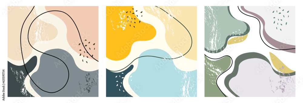 set of abstract backgrounds for design set of abstract backgrounds for design