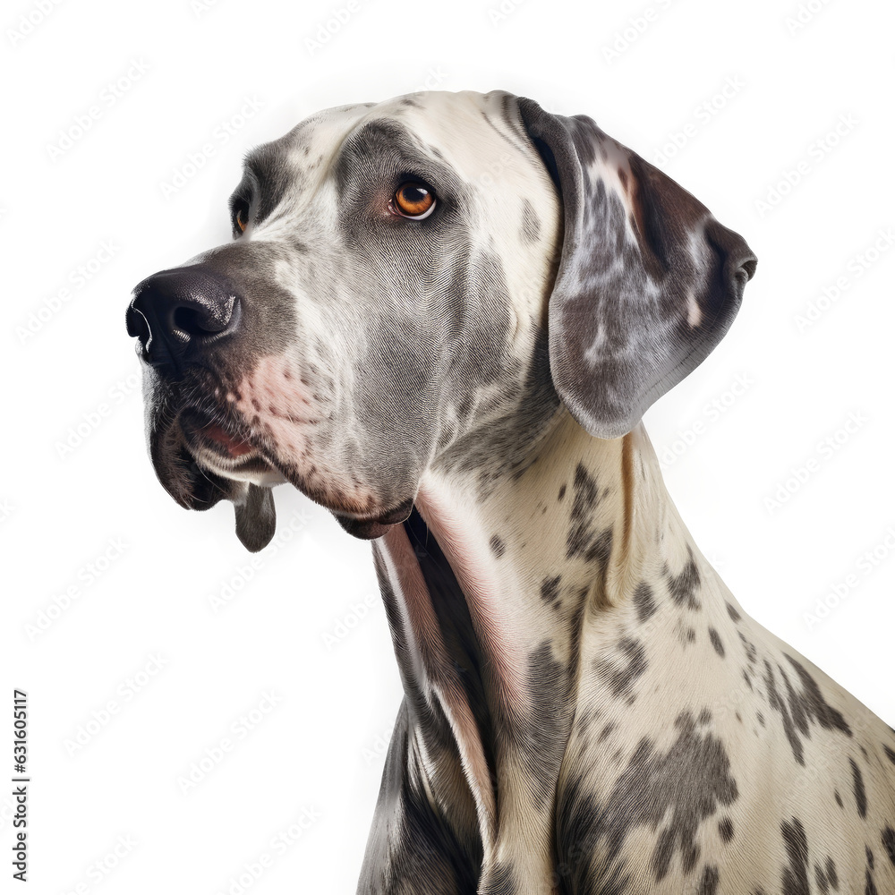 Great Dane , Isolated On Transparent, PNG, HD