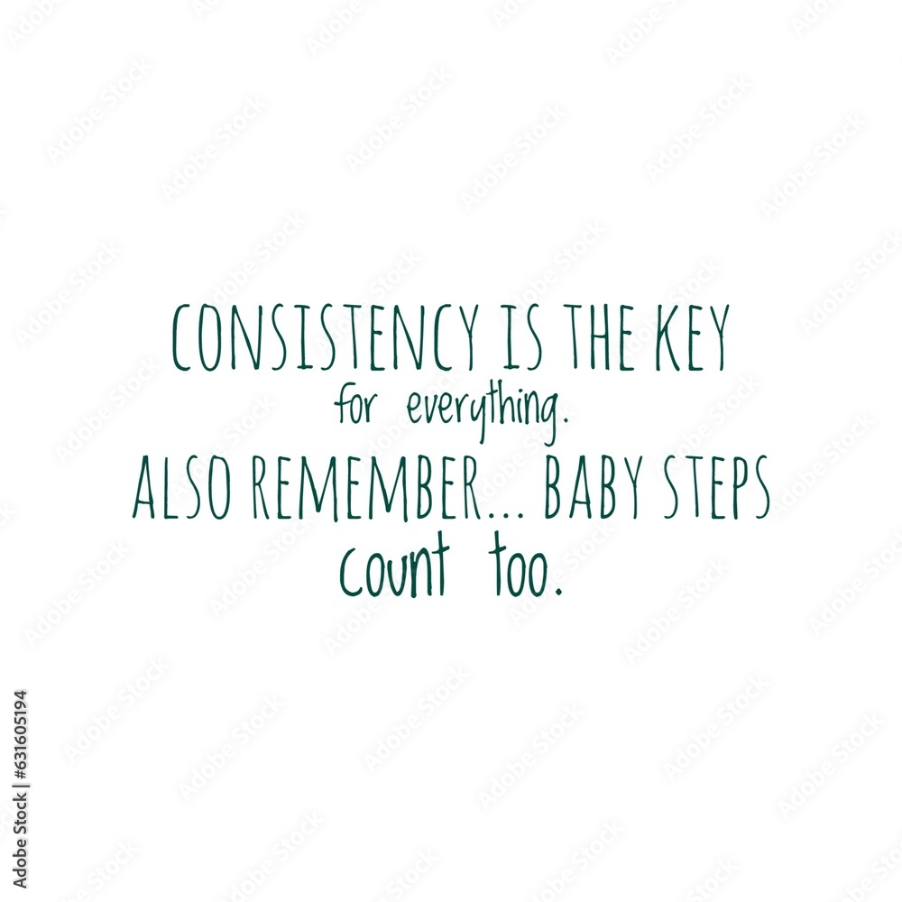 motivational quote about consistency