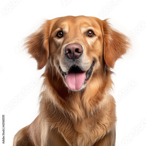 Golden Retriever , Isolated On Transparent, PNG, HD