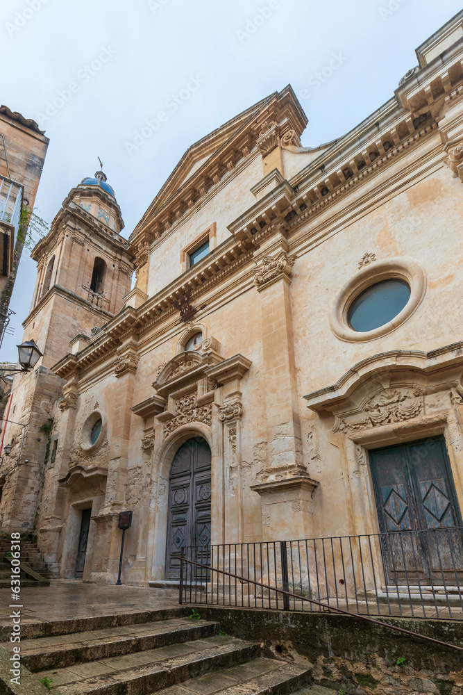 Church Santa Maria dell'Itria a Ragusa ibla, Sicily, Italy