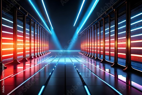 abstract background with lights