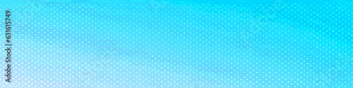 Blue panorama background. Plain backdrop with copy space, Best suitable for online Ads, poster, banner, sale, celebrations and various design works