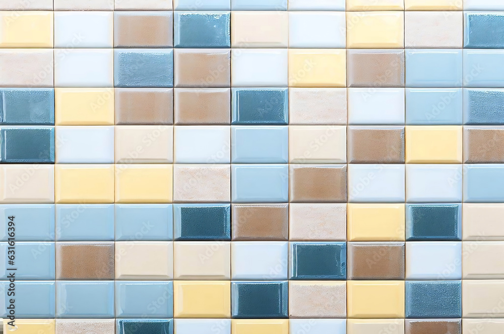 Bathroom Elegance: Ceramic Mosaic Tiles in a Chequered Oasis Bathroom Elegance: Ceramic Mosaic Tiles in a Chequered Oasis