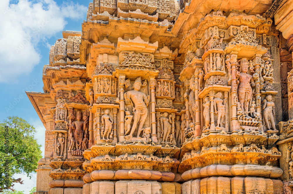 The Sun Temple at Modhera is an ancient Hindu temple located in the western state of Gujarat, India. Built in the 11th century during the reign of the Solanki dynasty, the temple was dedicated to Sun