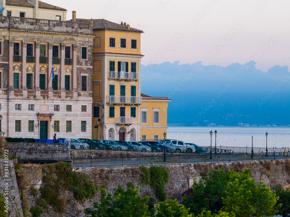 Beautiful View of Faliraki, Corfu, Greece