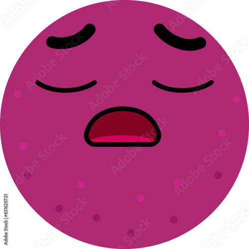 Passionfruit Face Sigh