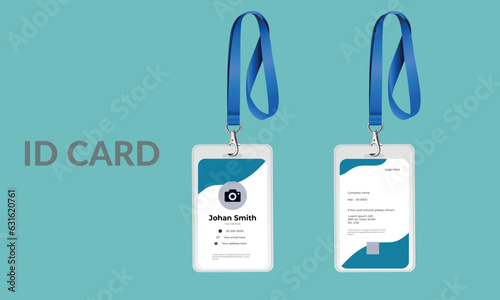 Corporate Id card design template
