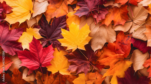 Des feuilles d arbre en automne.