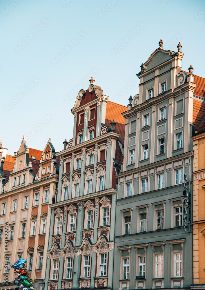 The picturesque streets of Wrocław Poland The picturesque streets of Wrocław Poland