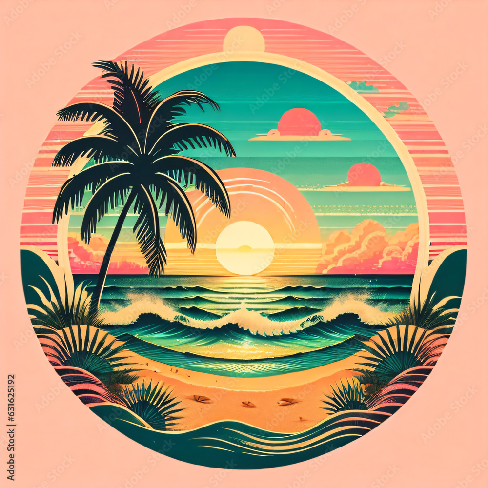 Obraz premium beach background