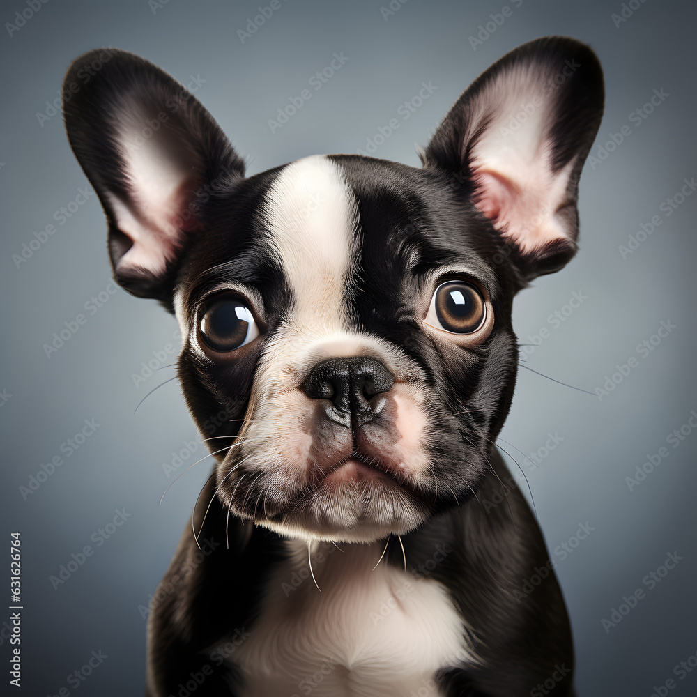 boston terrier puppy portrait boston terrier puppy portrait