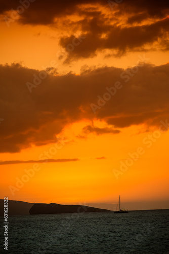 Sunset or sunrise on the islands of Hawaii © ShutterFalcon