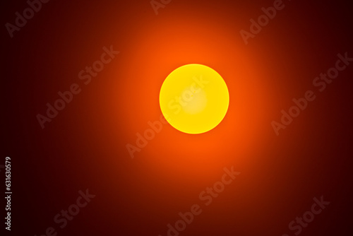 Sun during an eclipse