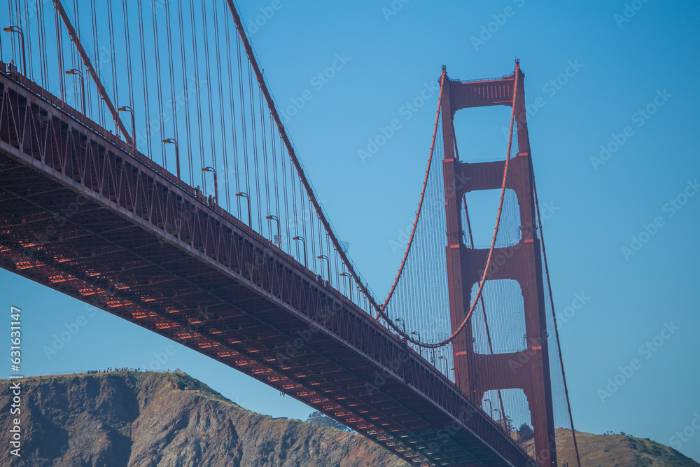 Fototapeta premium The Golden Gate Bridge in San Francisco California