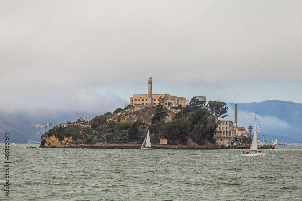 Alcatraz Island prison in San Fransico CA