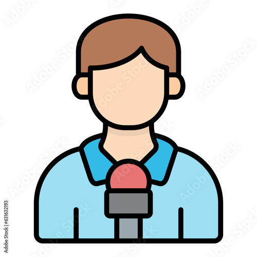 Journalist Icon