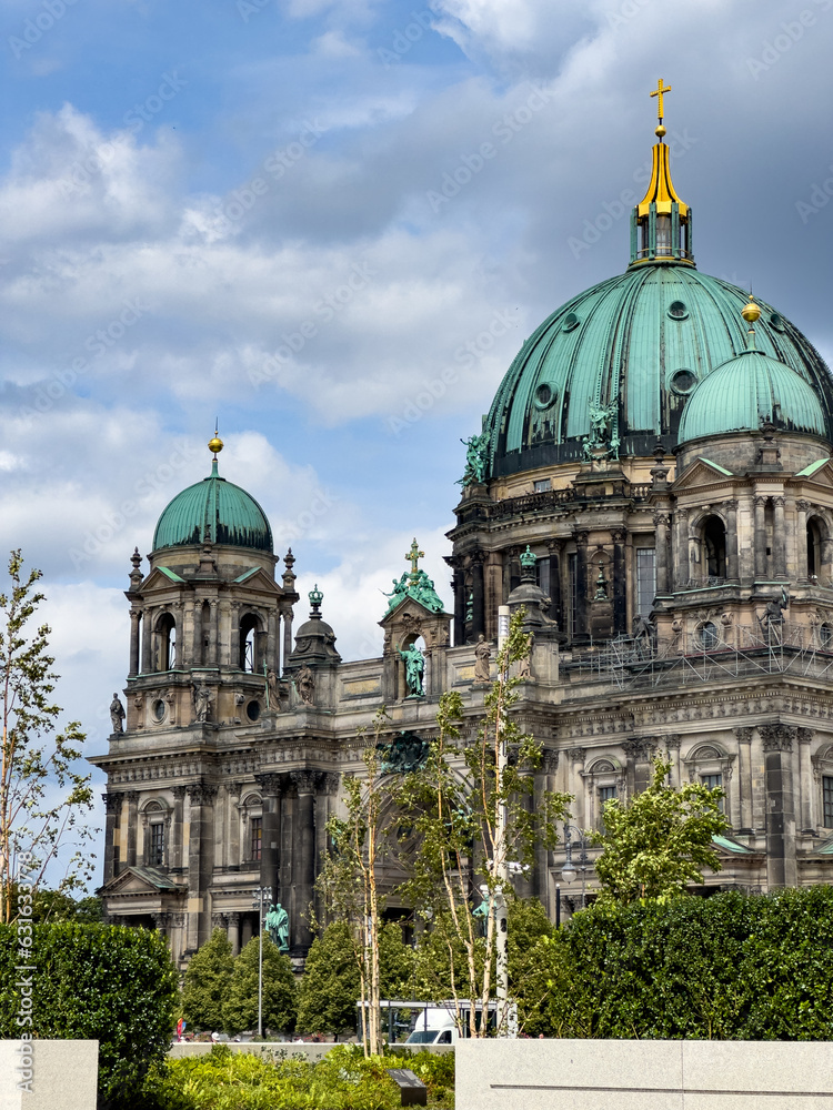 Beautiful view of historic Berlin Cathedral (Berliner Dom)