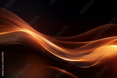 abstract futuristic background with glowing neon moving high